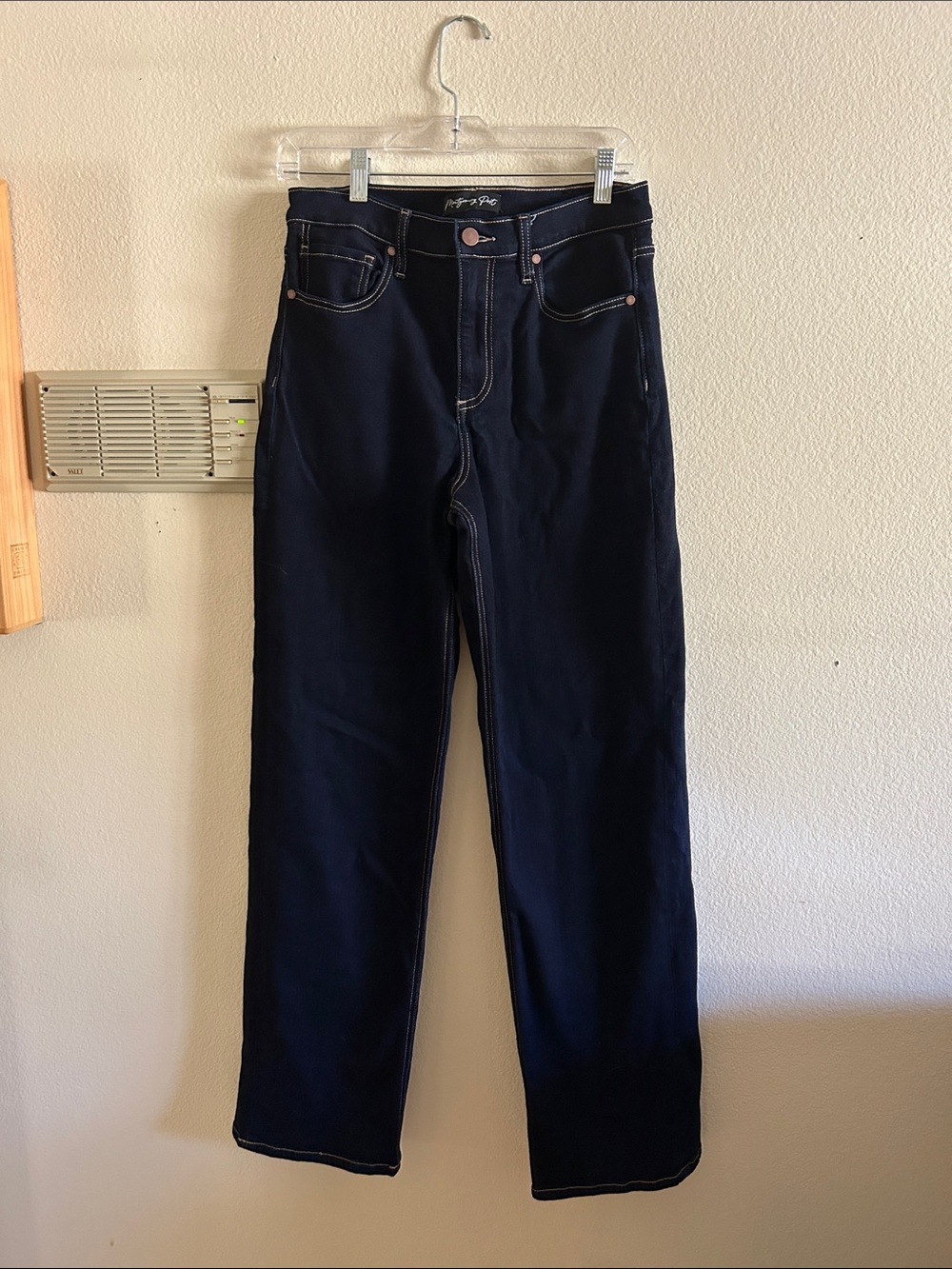 Women’s Straight Jeans in Dark Indigo by Montgomery Post
